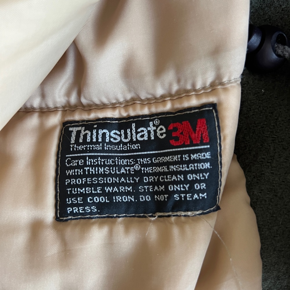 Vintage Pendleton Outdoorsman 100% Virgin Wool Insulated Hunting Jacket - Size L - Picture 6 of 7